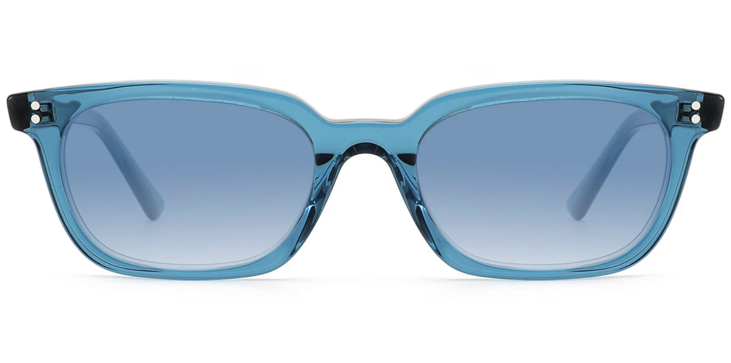 Acetate Rectangle Sunglasses SG8611