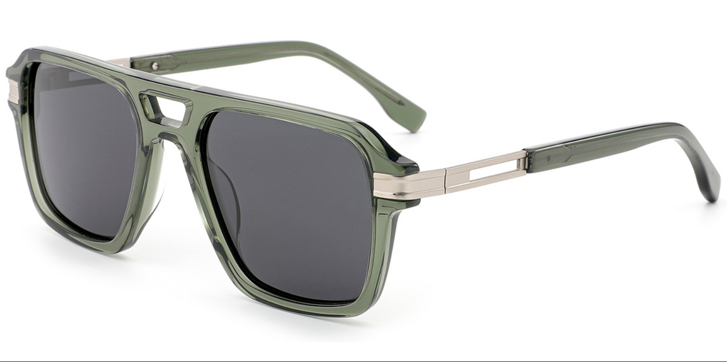 Acetate Aviator Sunglasses SG8634