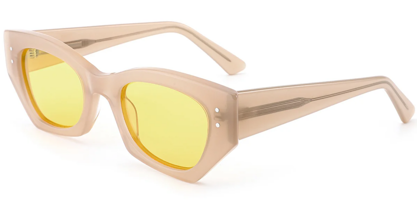 Acetate Rectangle Sunglasses SG8613