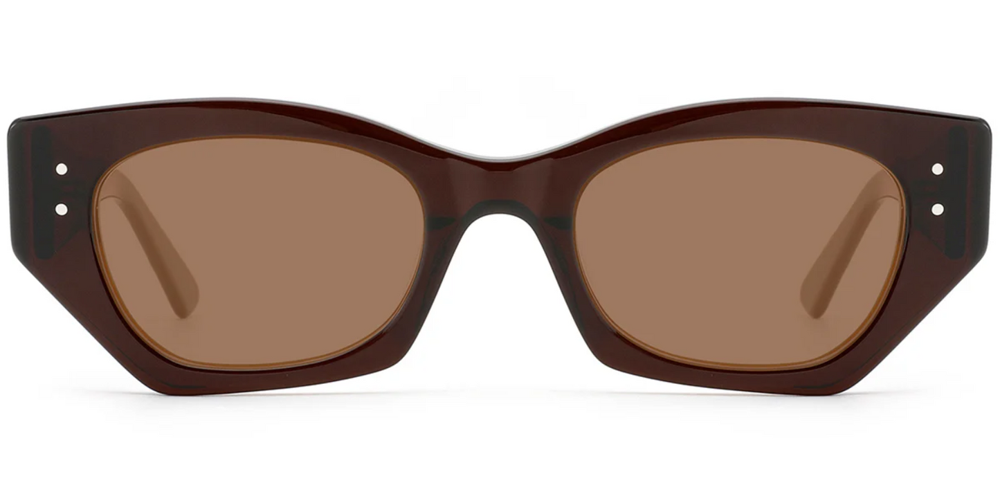 Acetate Rectangle Sunglasses SG8613