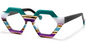 Acetate Geometric Frame F5592