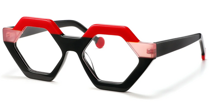 Acetate Geometric Frame F5592