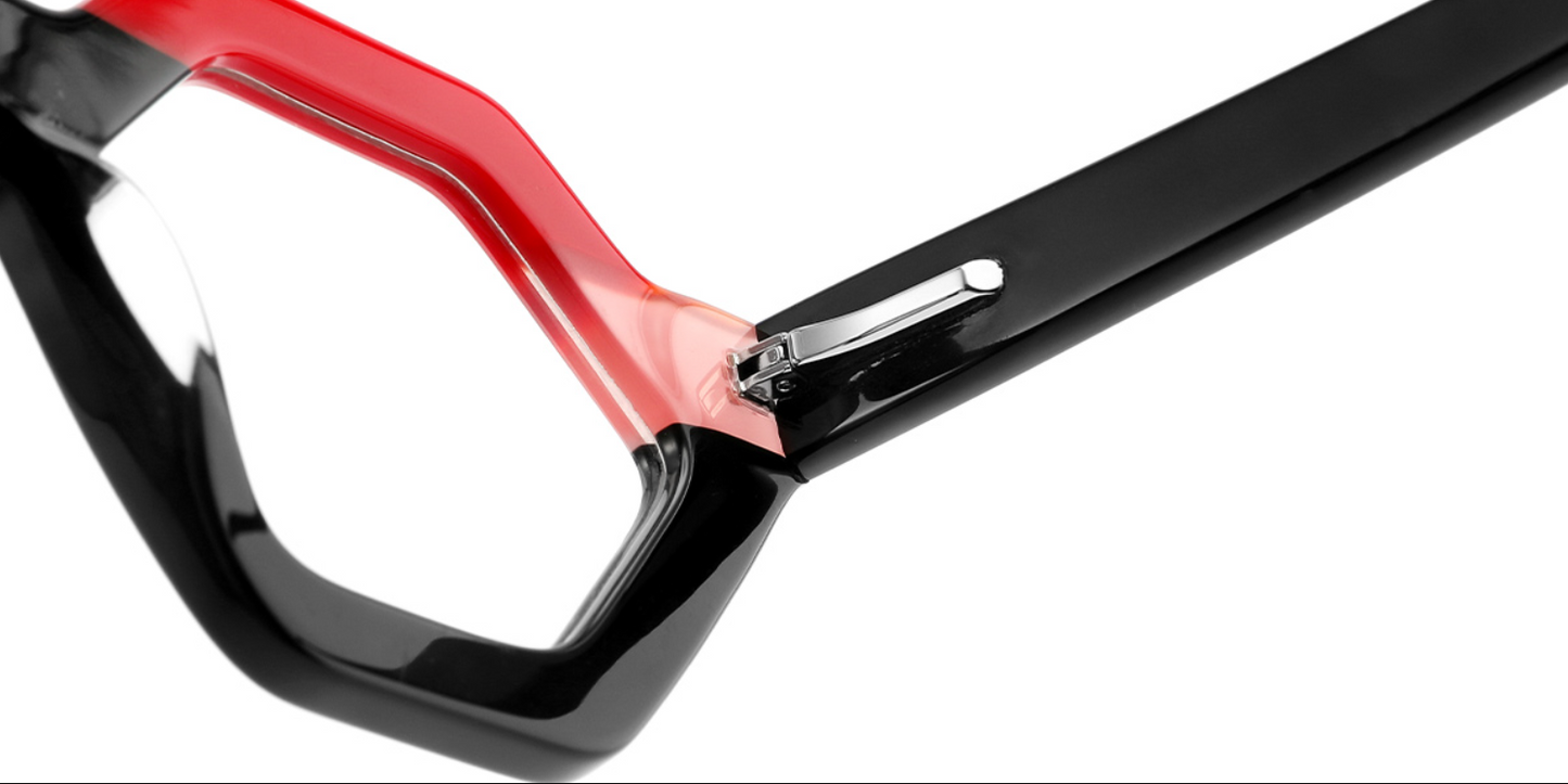 Acetate Geometric Frame F5592