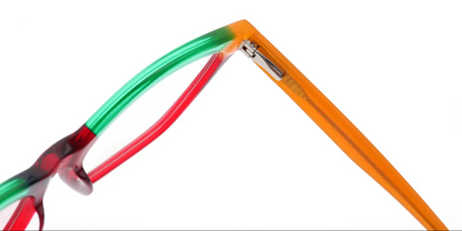 Acetate Square Frame F4833