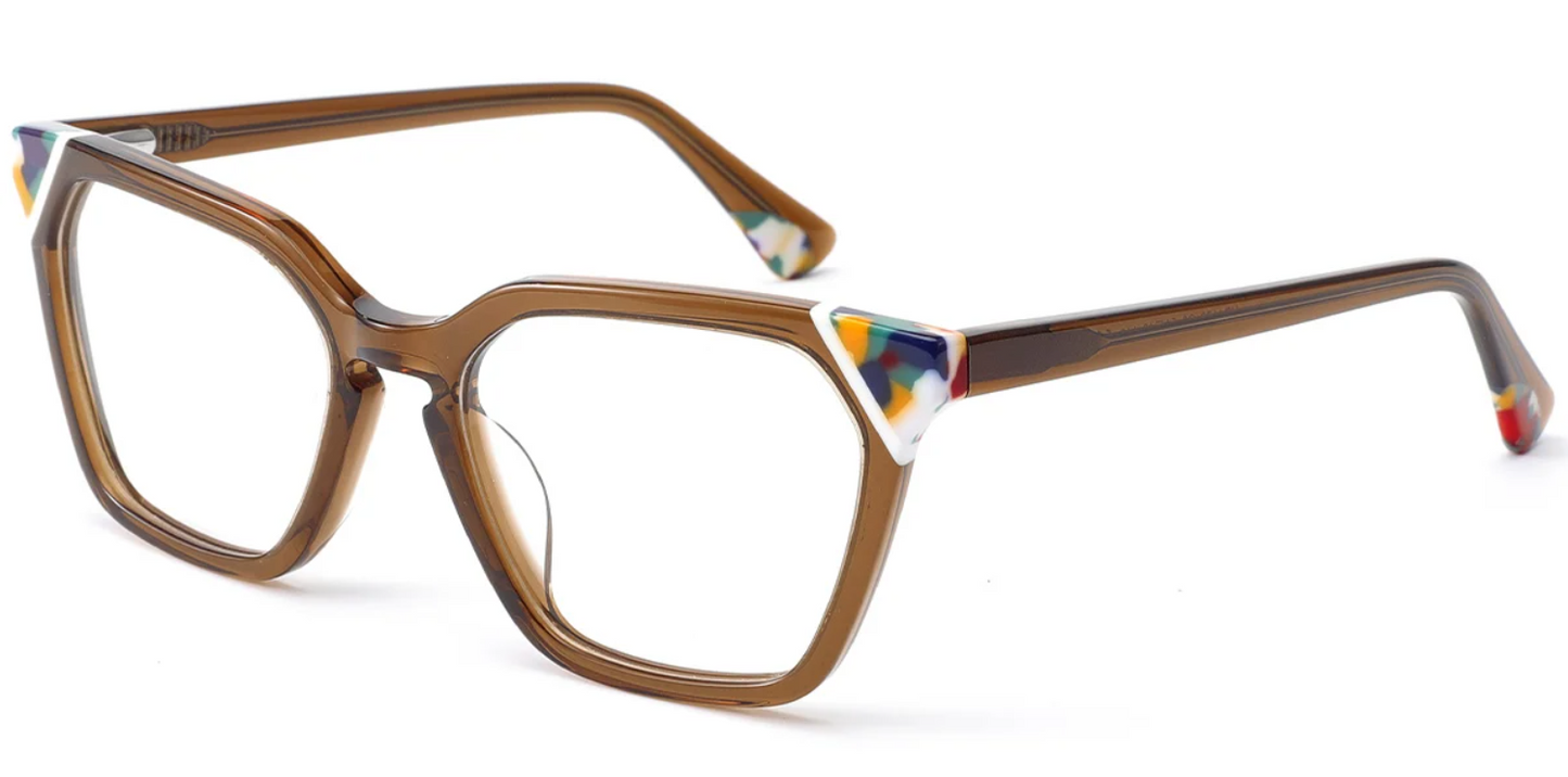 Acetate Square Frame F4829