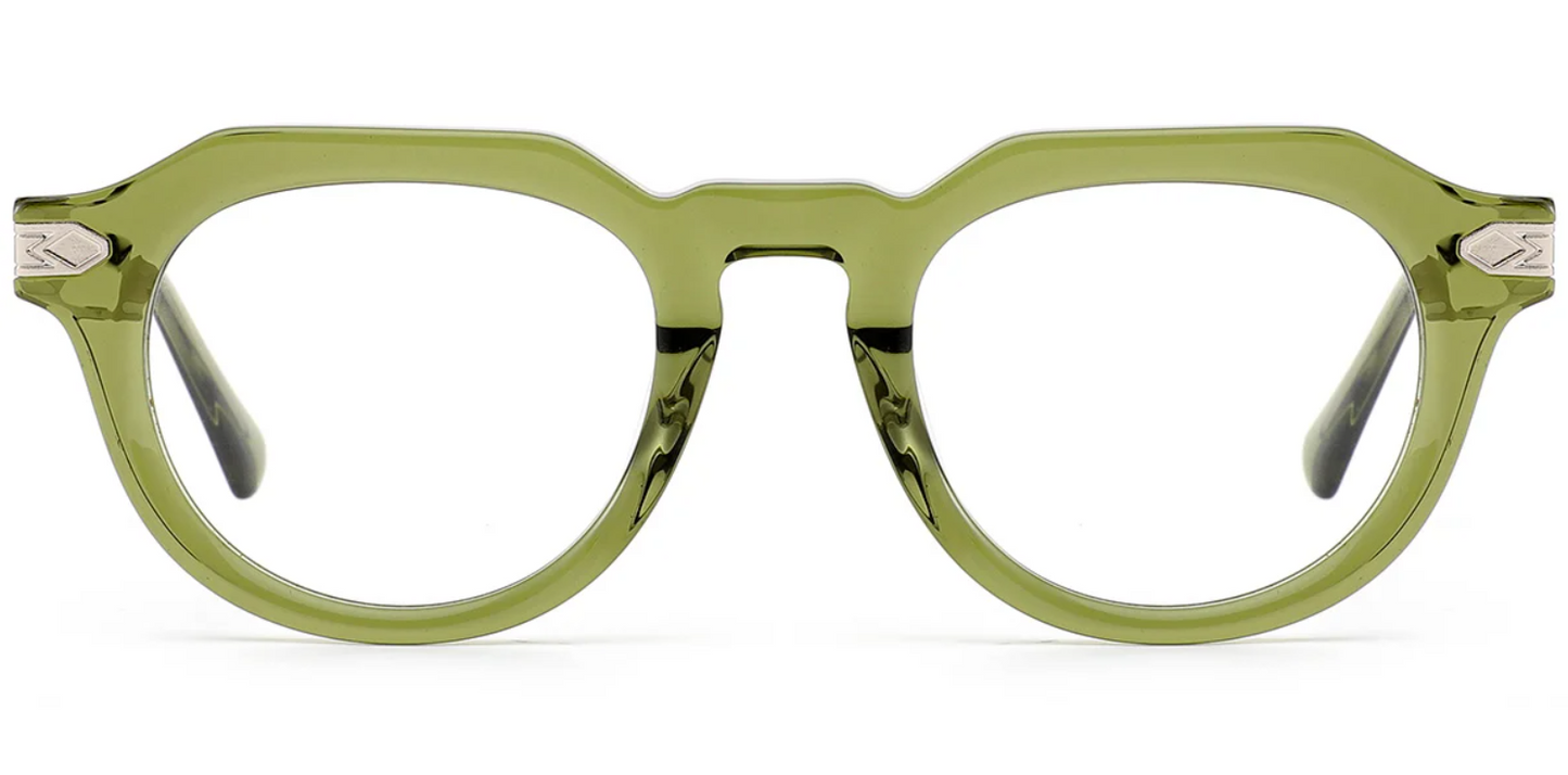 Acetate Oval Frame F7866