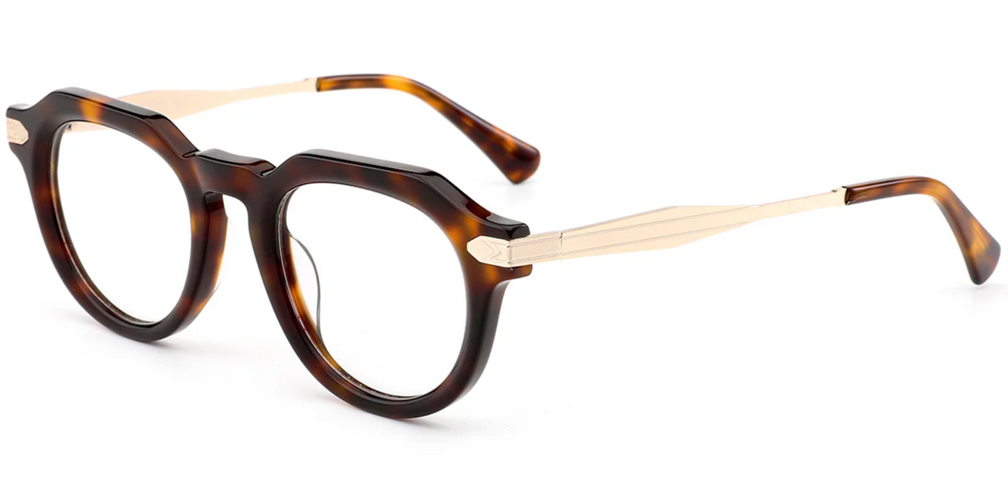 Acetate Oval Frame F7866