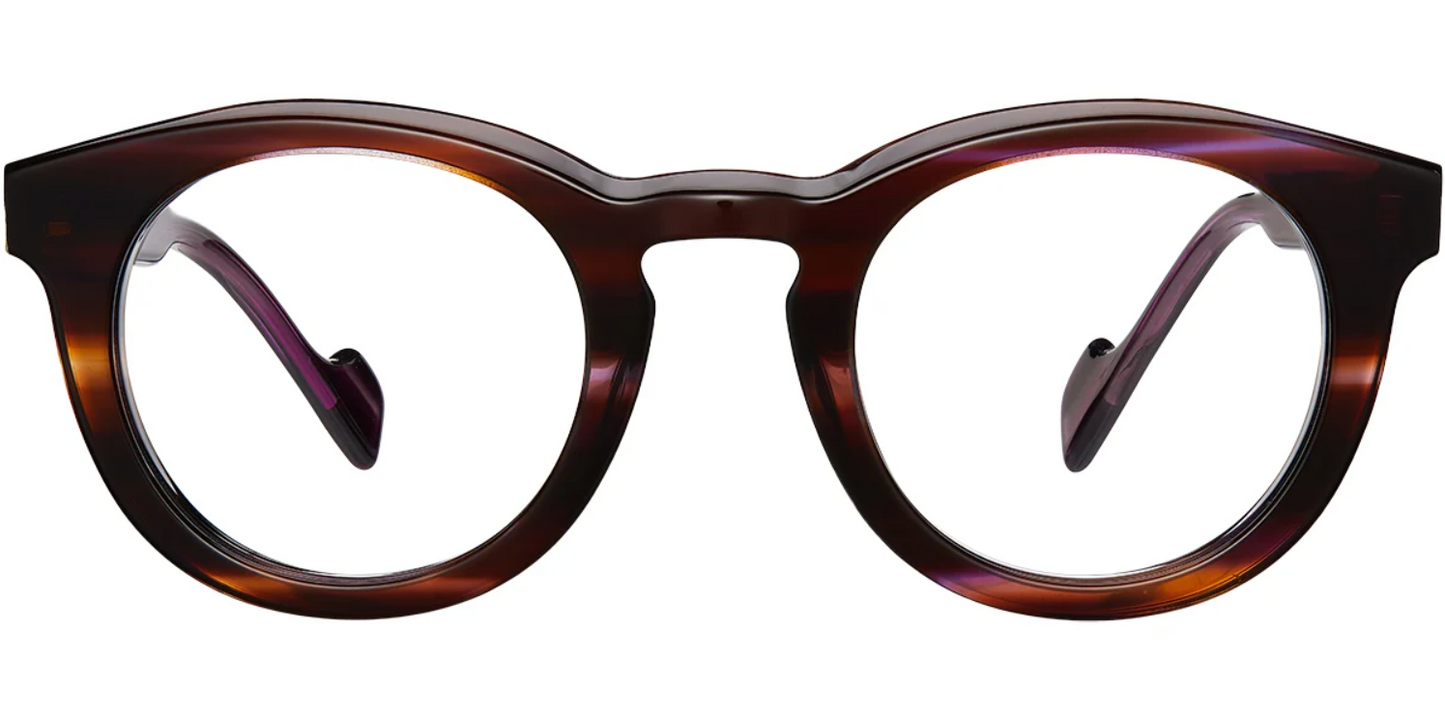 Acetate Round Frame F7667