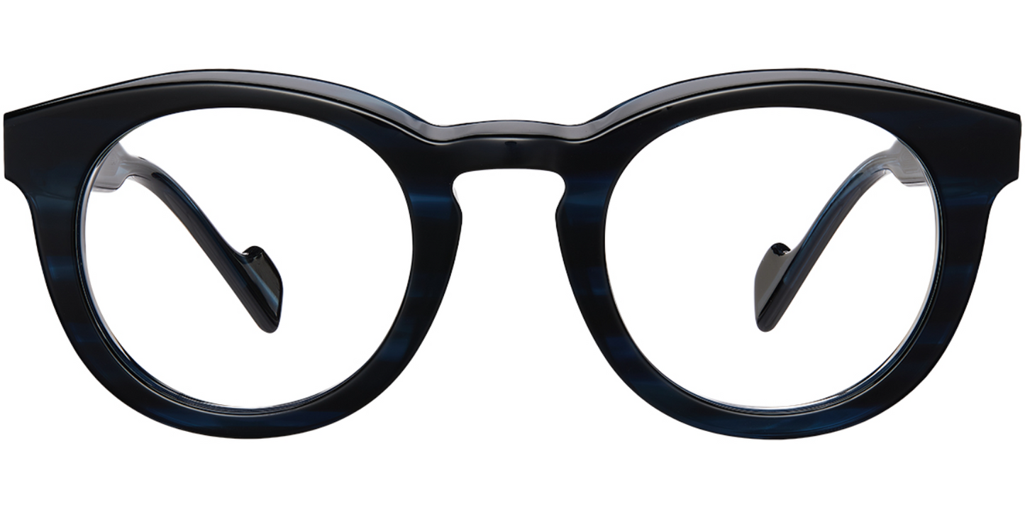 Acetate Round Frame F7667