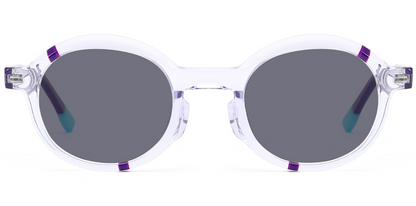 Kid's Acetate Oval Sunglasses SG7113