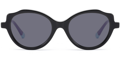 Kid's Acetate Oval Cat Eye Sunglasses SG7105