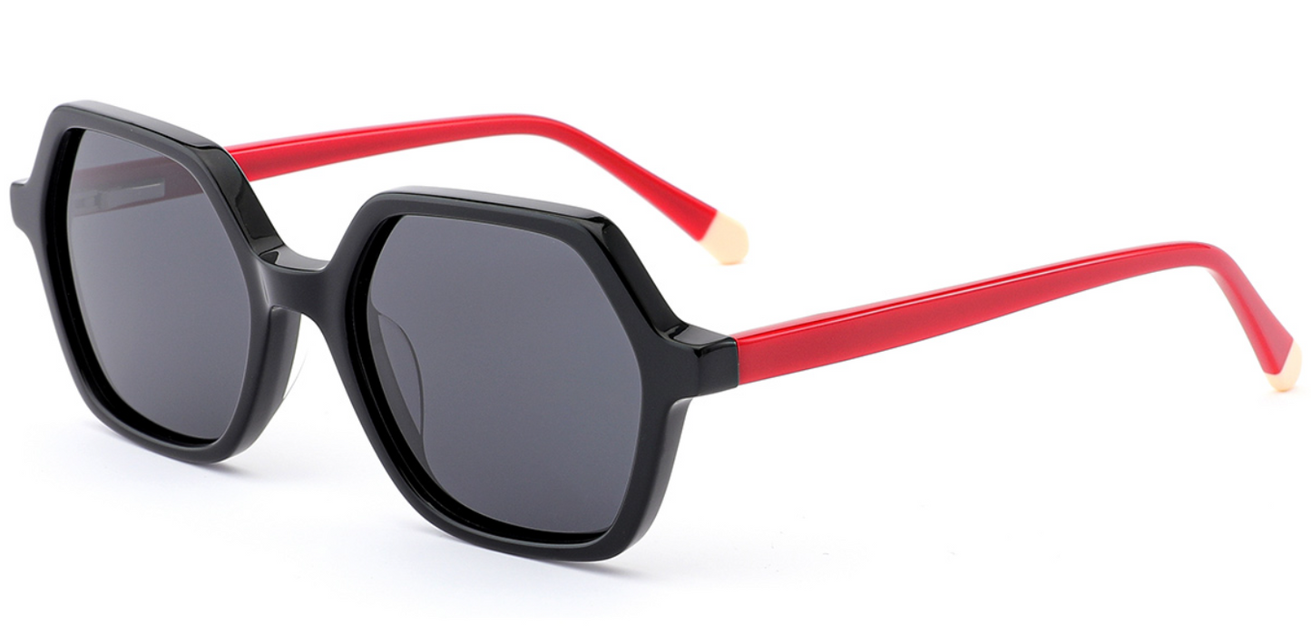 Kid's Acetate Square Sunglasses SG7107