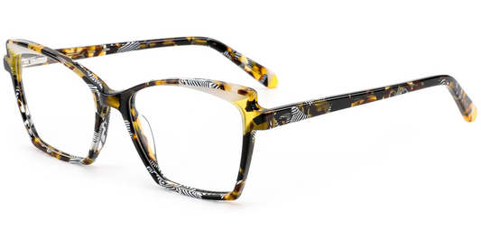 Acetate Rectangle Frame F8493