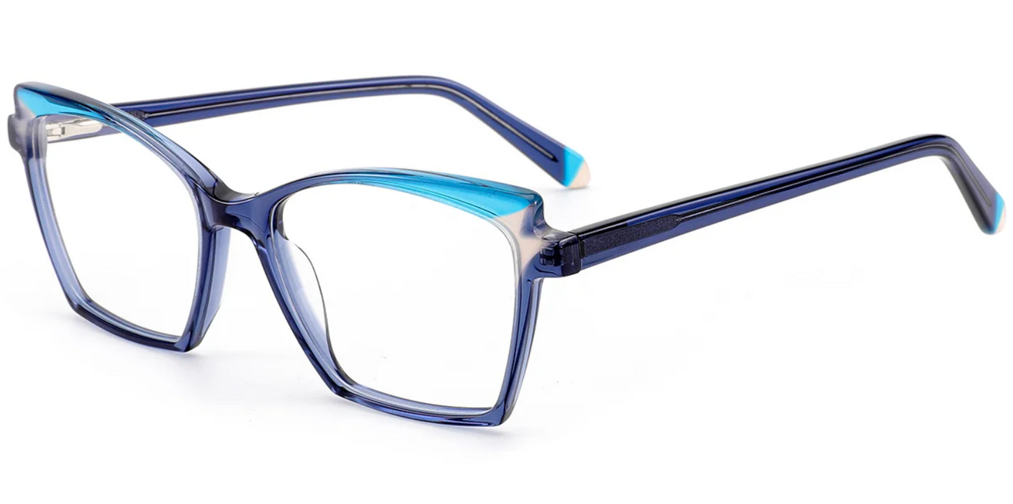 Acetate Rectangle Frame F8493