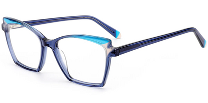 Acetate Rectangle Frame F8493