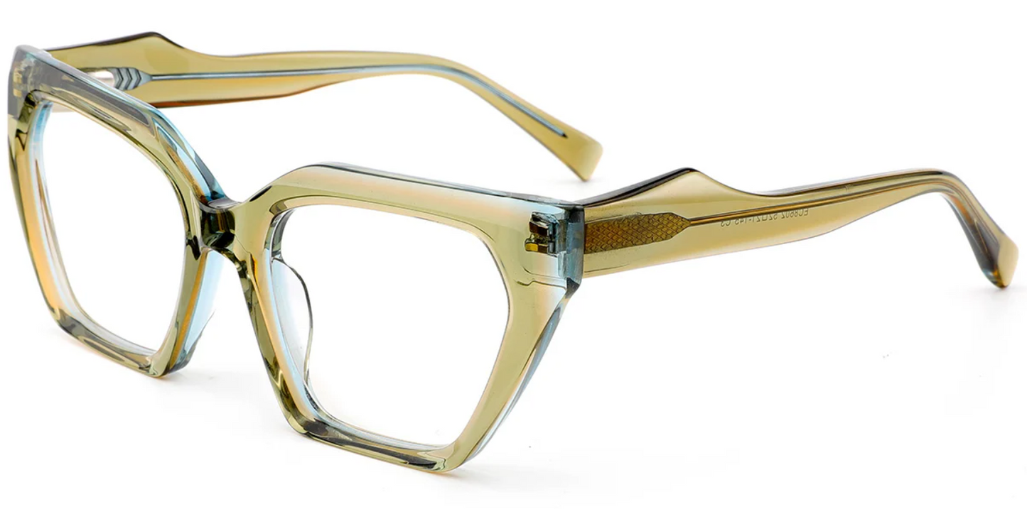 Acetate Square Frame F8702