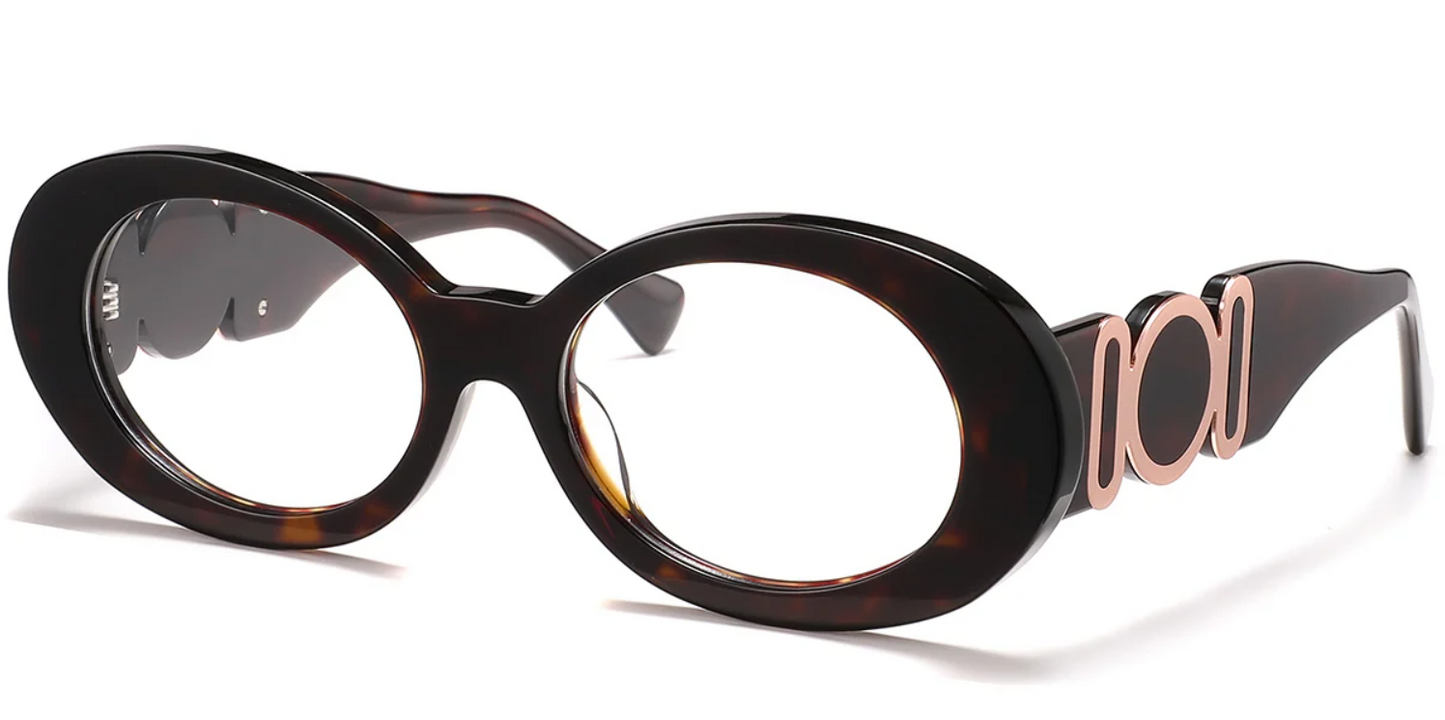 Acetate Oval Frame F5961