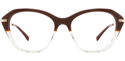 Mixed Material;Acetate Geometric Frame F3955