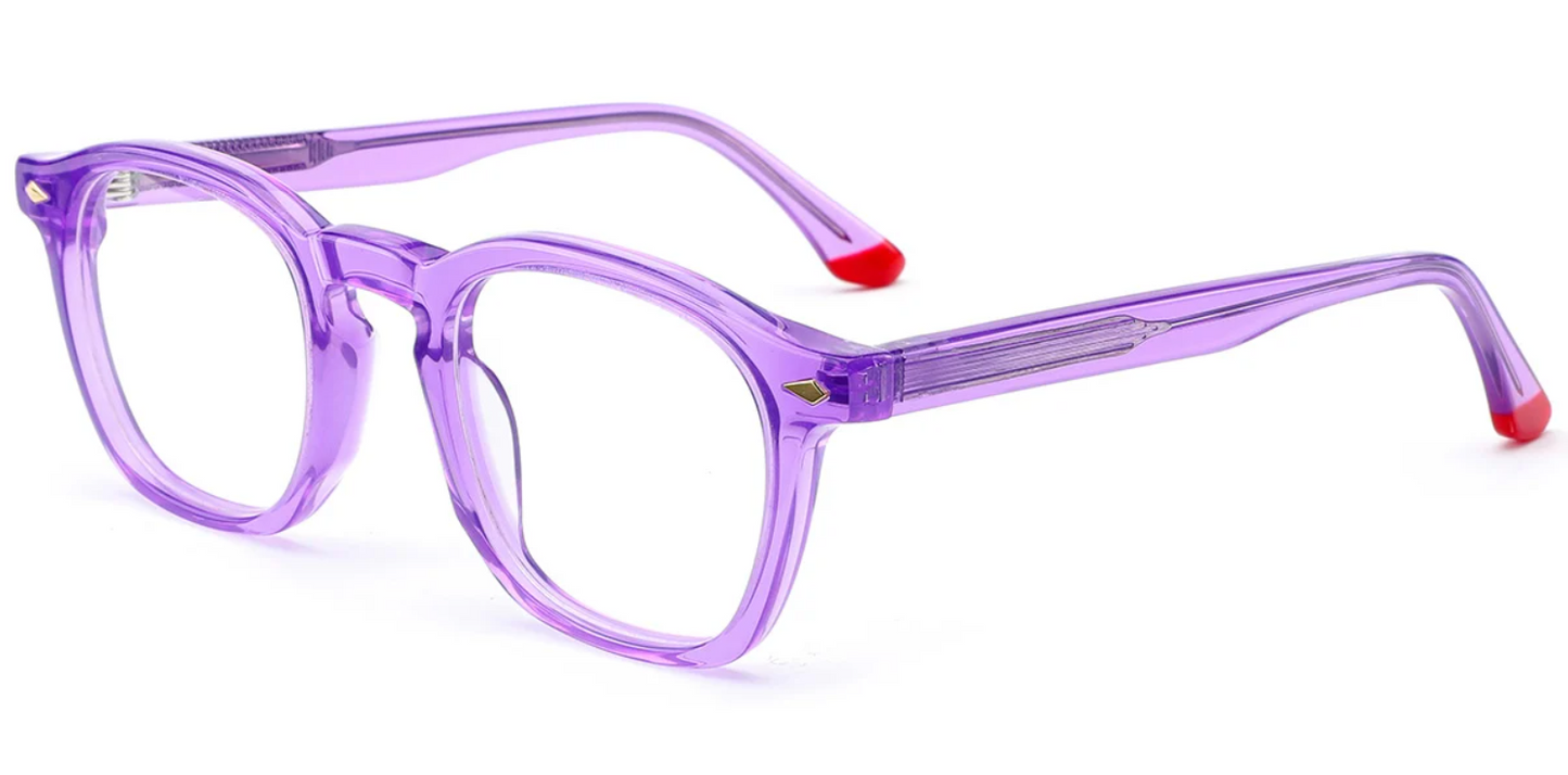 Acetate Square Frame F6445