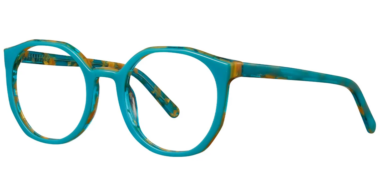 Acetate Geometric Frame F5486