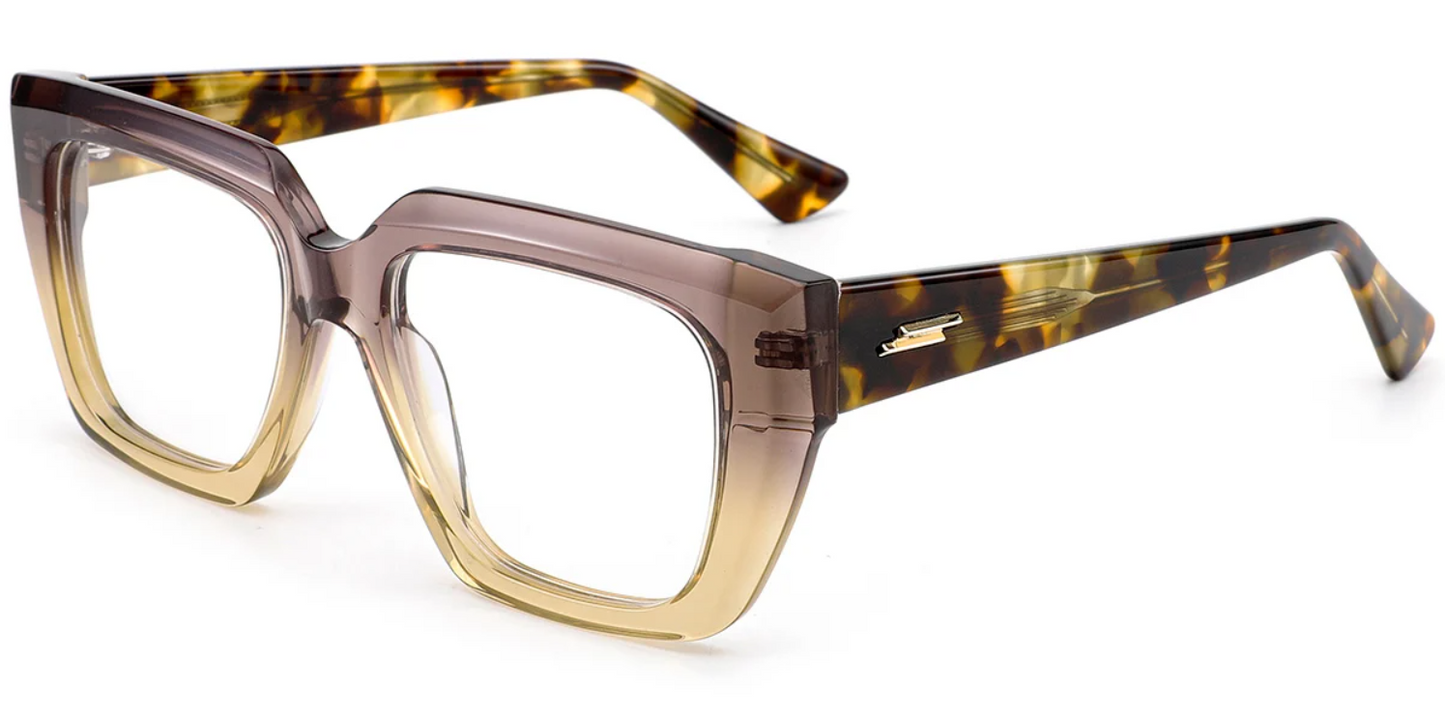 Acetate Square Frame F8677