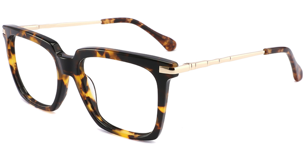 Mixed Material;Acetate Rectangle Frame F3956
