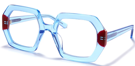 Acetate Geometric Frame F5582