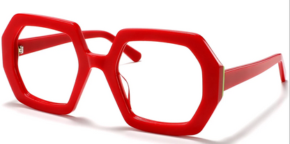 Acetate Geometric Frame F5582