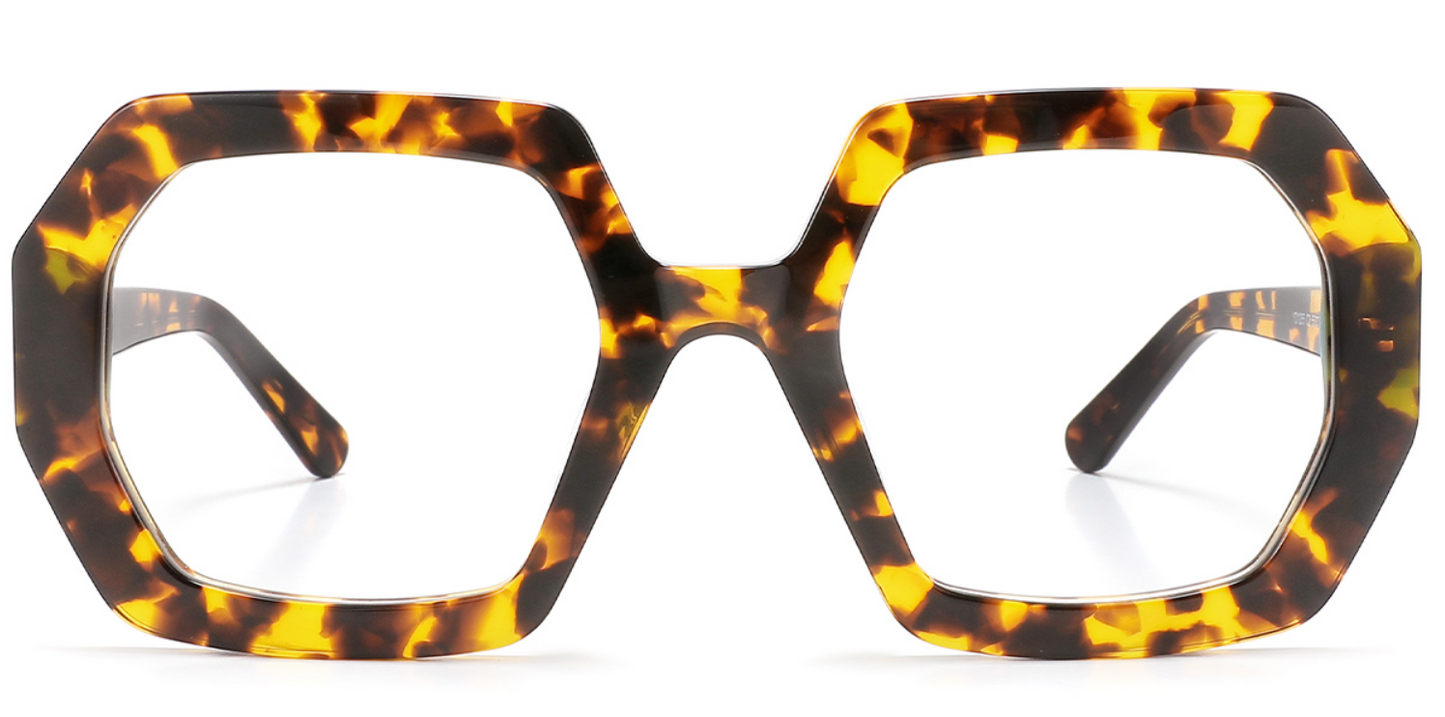 Acetate Geometric Frame F5582