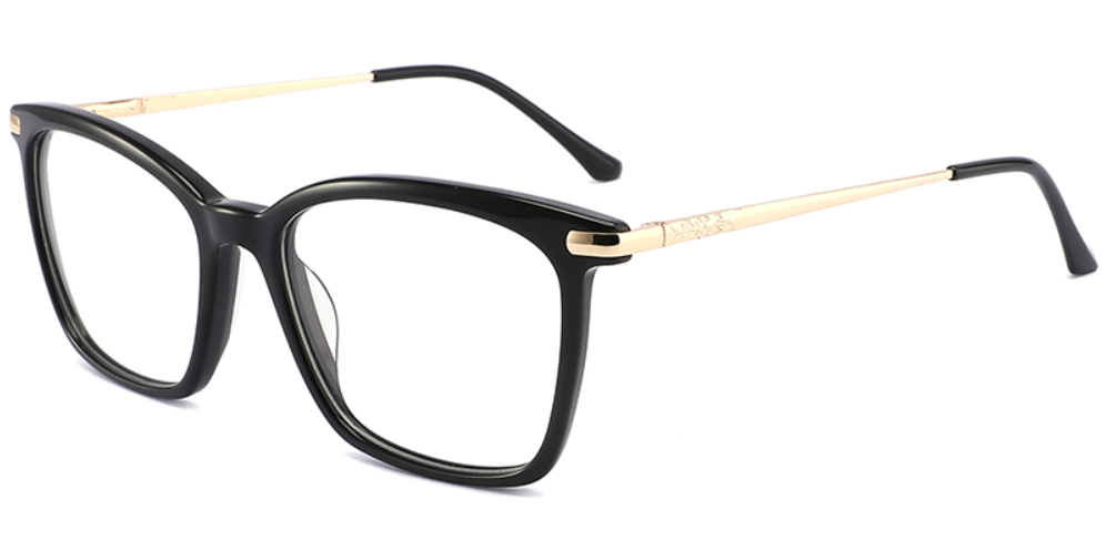 Mixed Material;Acetate Rectangle Frame F3957