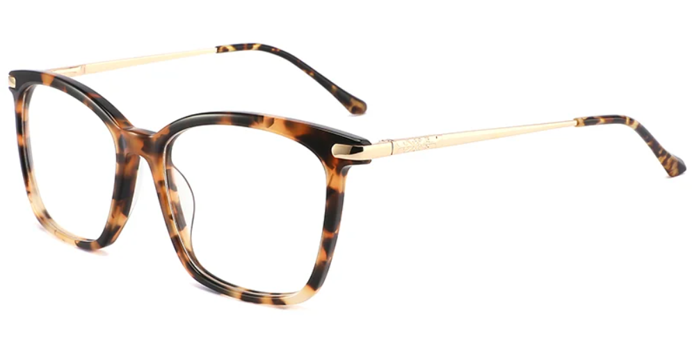 Mixed Material;Acetate Rectangle Frame F3957