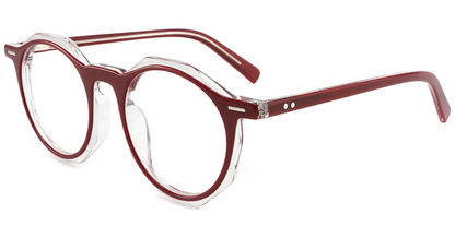 Acetate Round Frame F3754
