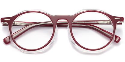 Acetate Round Frame F3754