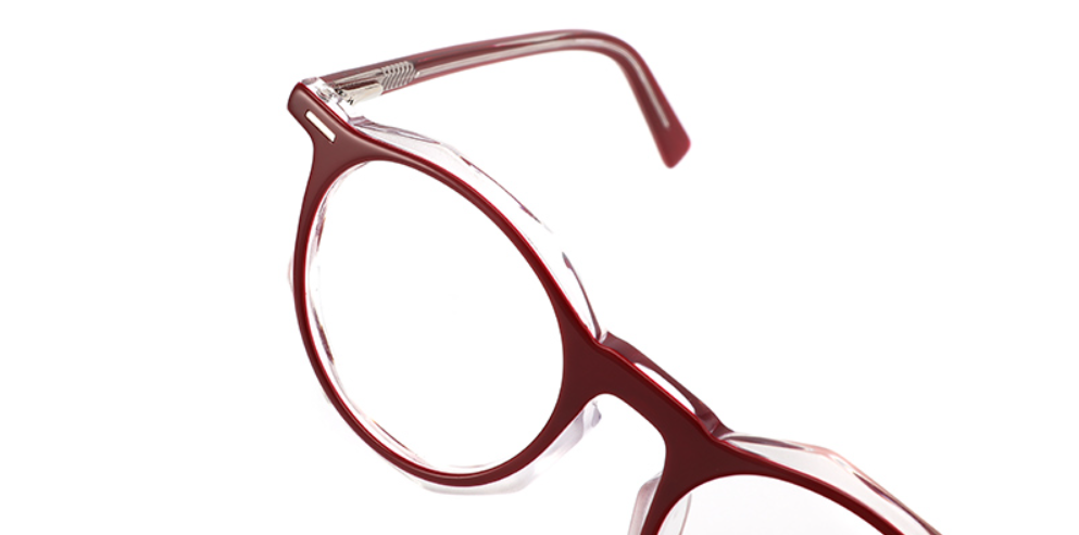 Acetate Round Frame F3754