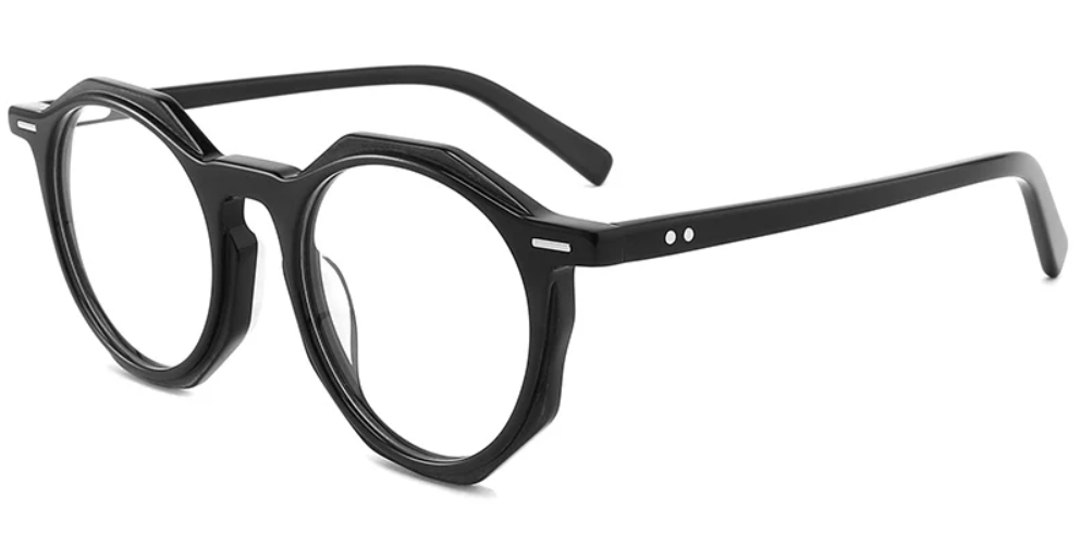 Acetate Round Frame F3754