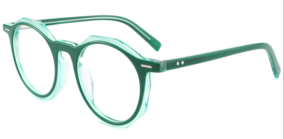 Acetate Round Frame F3754