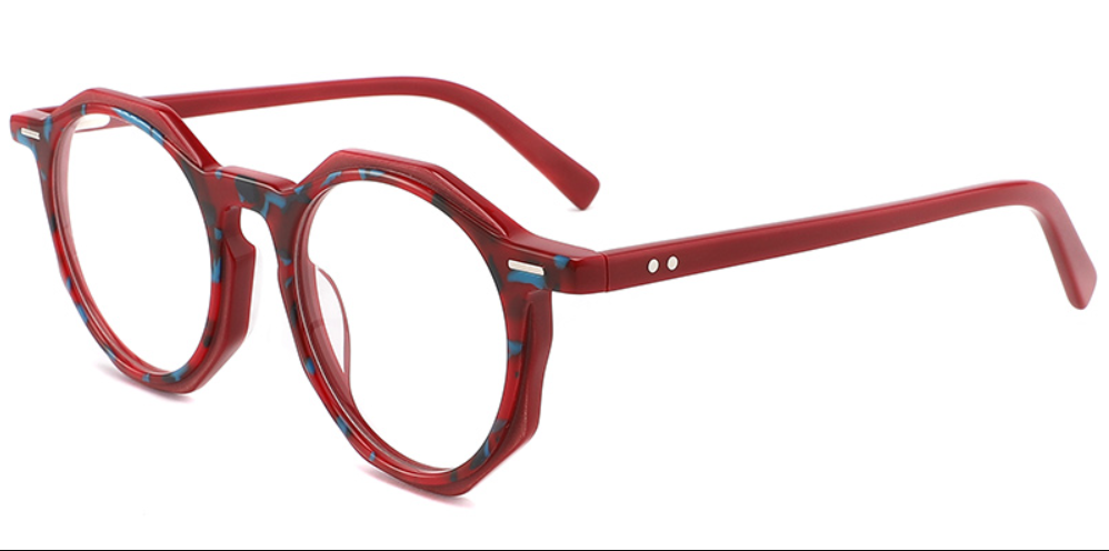 Acetate Round Frame F3754