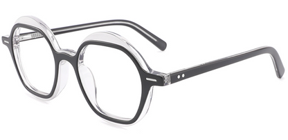Acetate Geometric Frame F3755