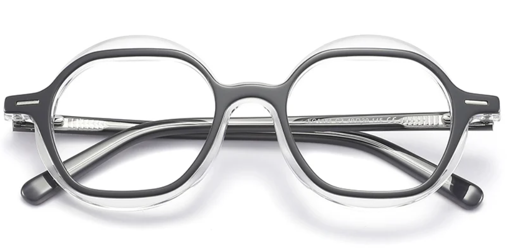 Acetate Geometric Frame F3755