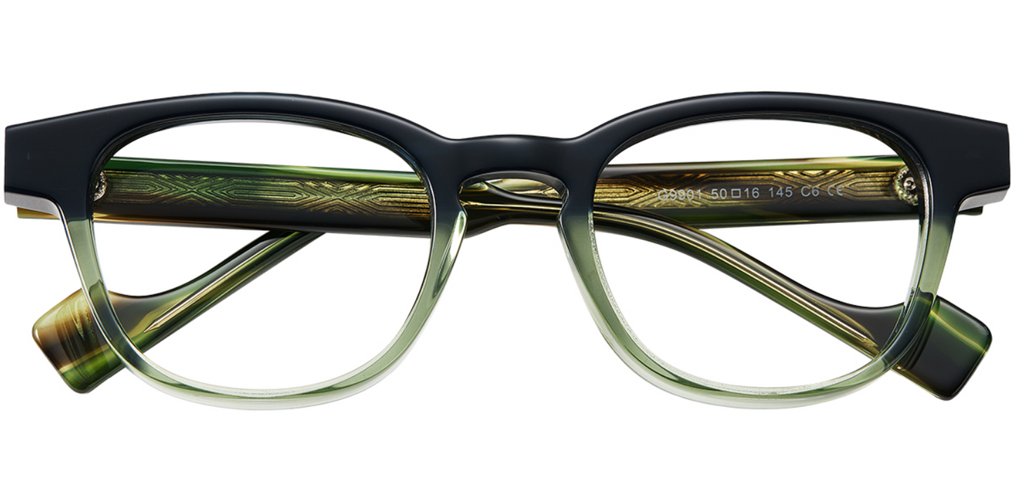 Acetate Square Frame F7669