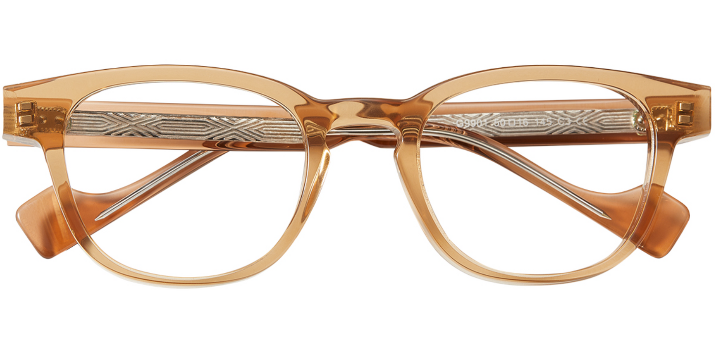 Acetate Square Frame F7669