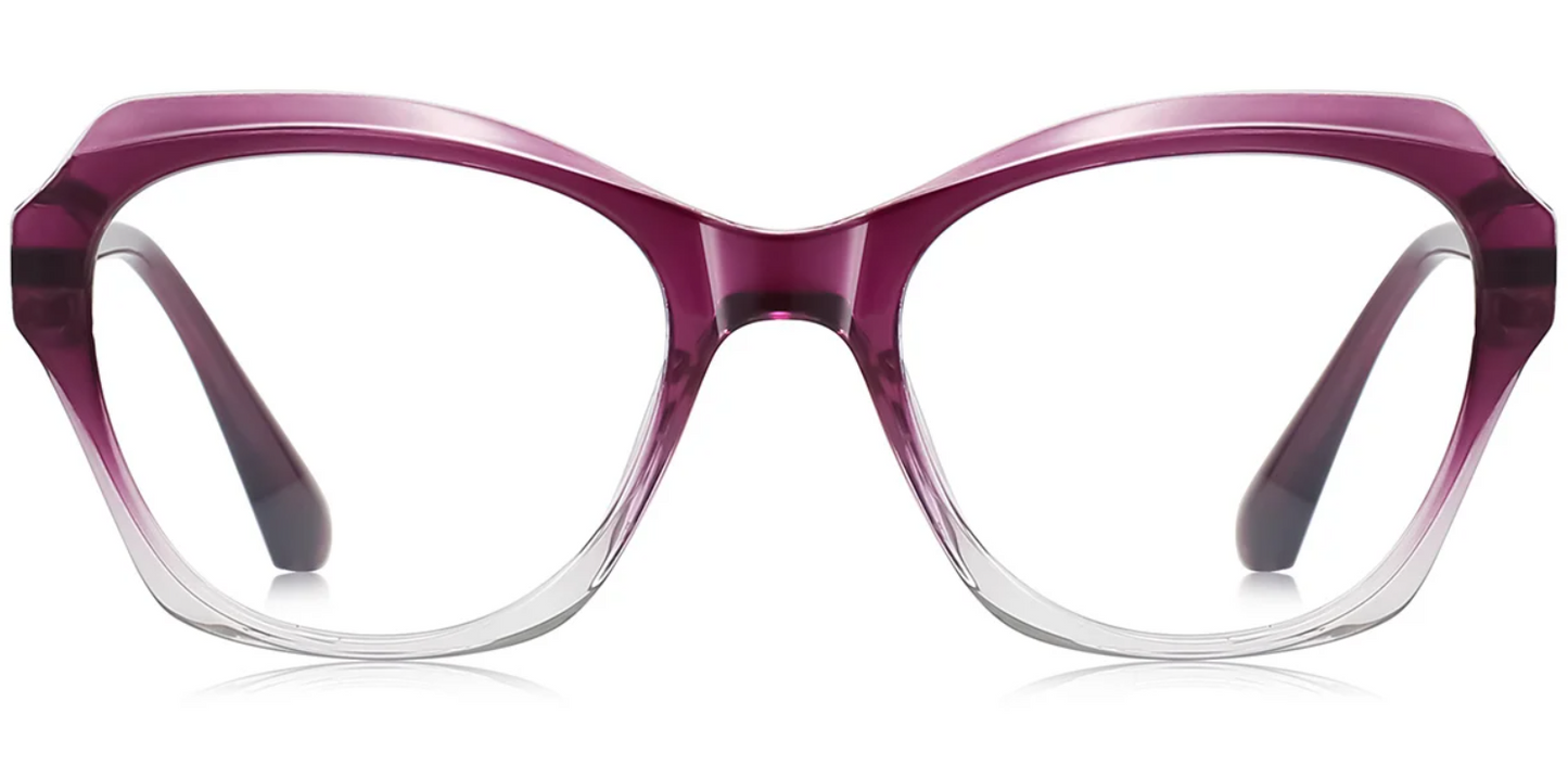 TR, Mixed Material Square Frame F8638