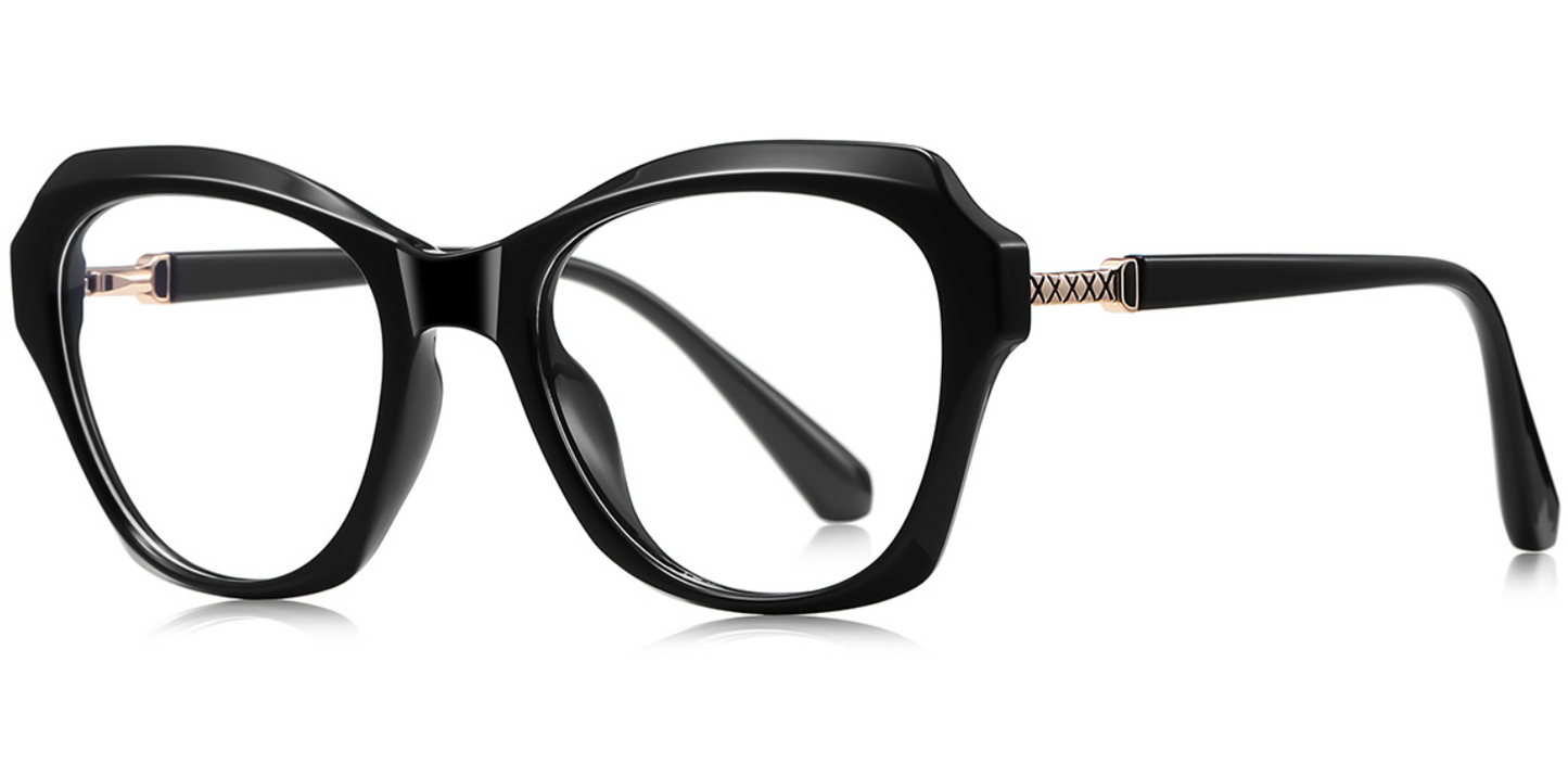 TR, Mixed Material Square Frame F8638