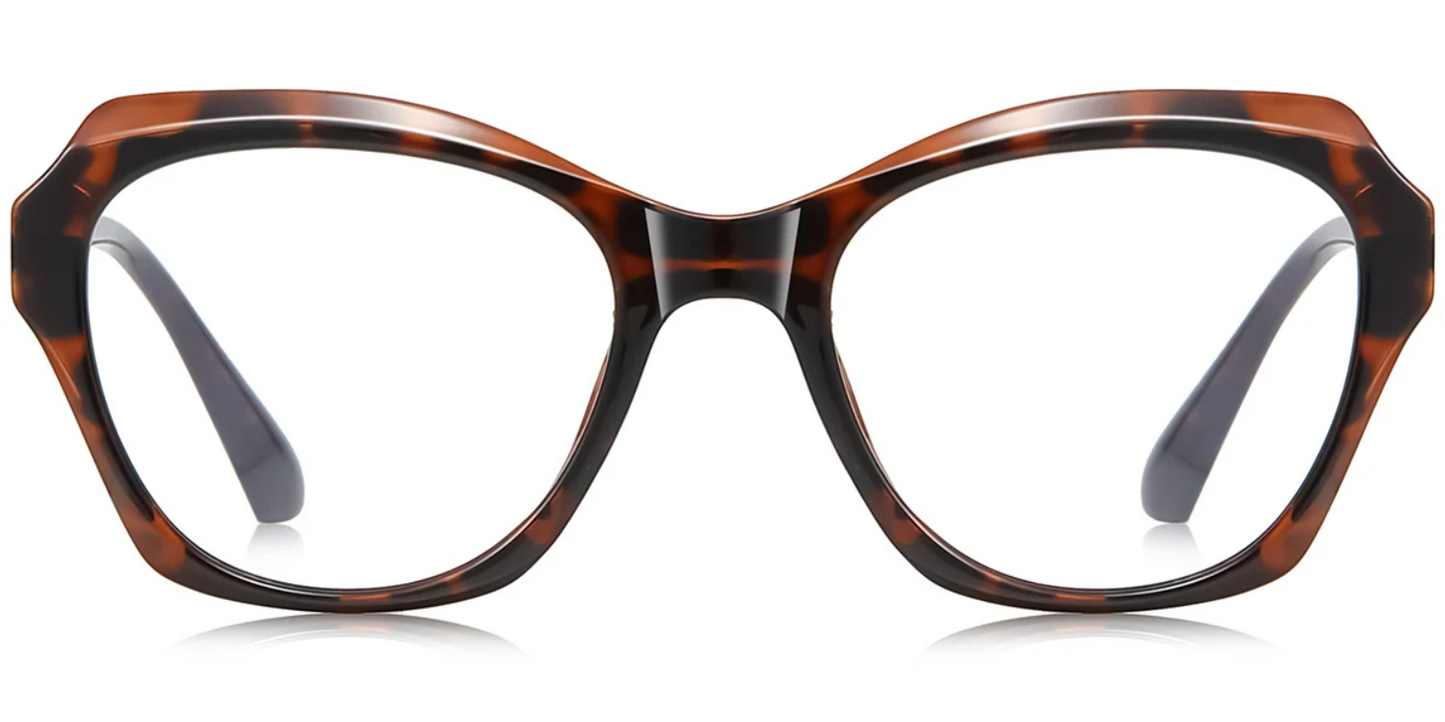 TR, Mixed Material Square Frame F8638