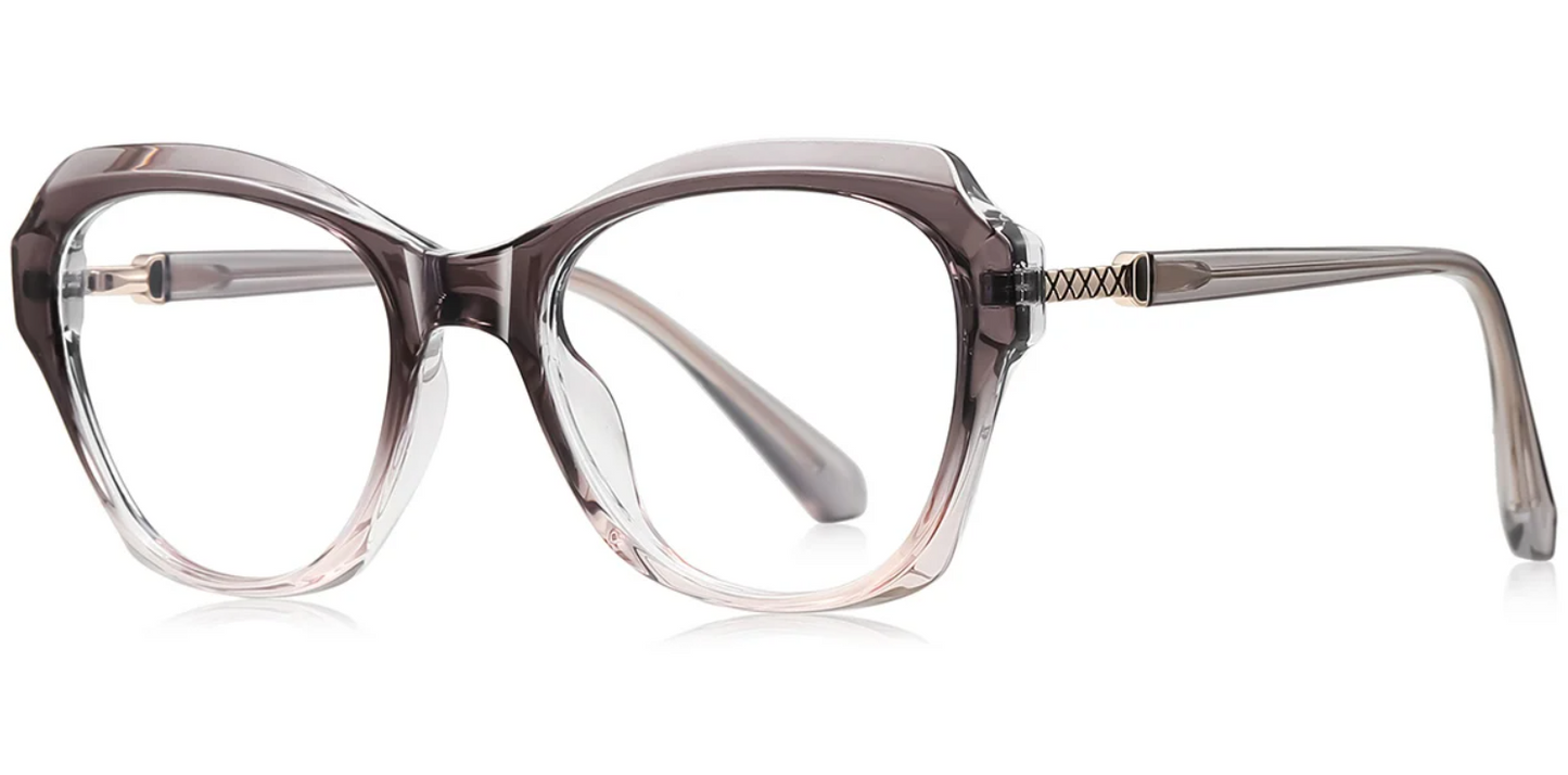 TR, Mixed Material Square Frame F8638