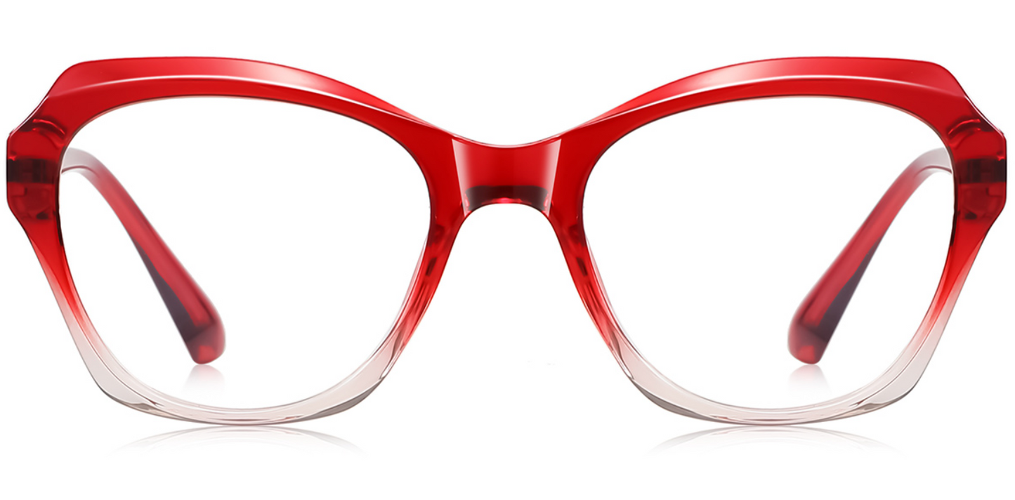 TR, Mixed Material Square Frame F8638