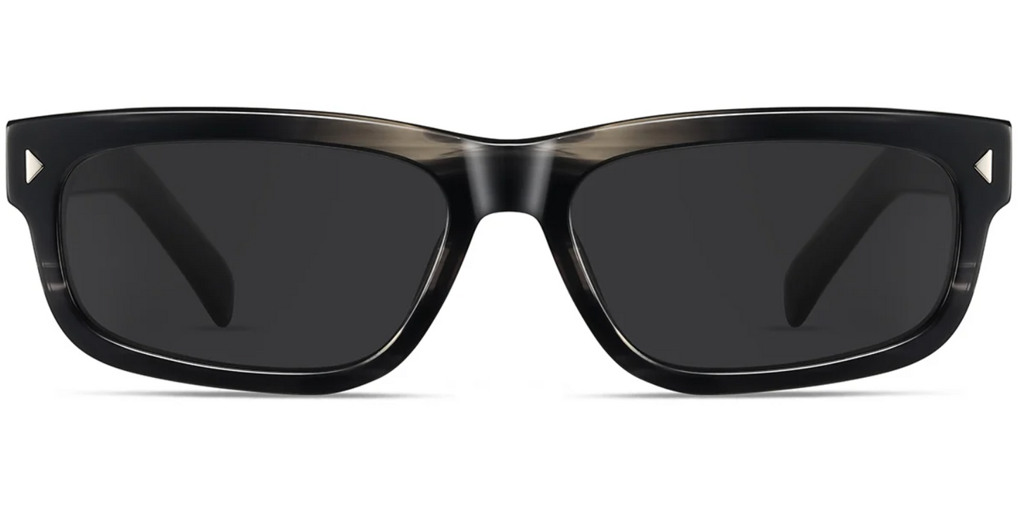 Acetate Rectangle Sunglasses SG8672