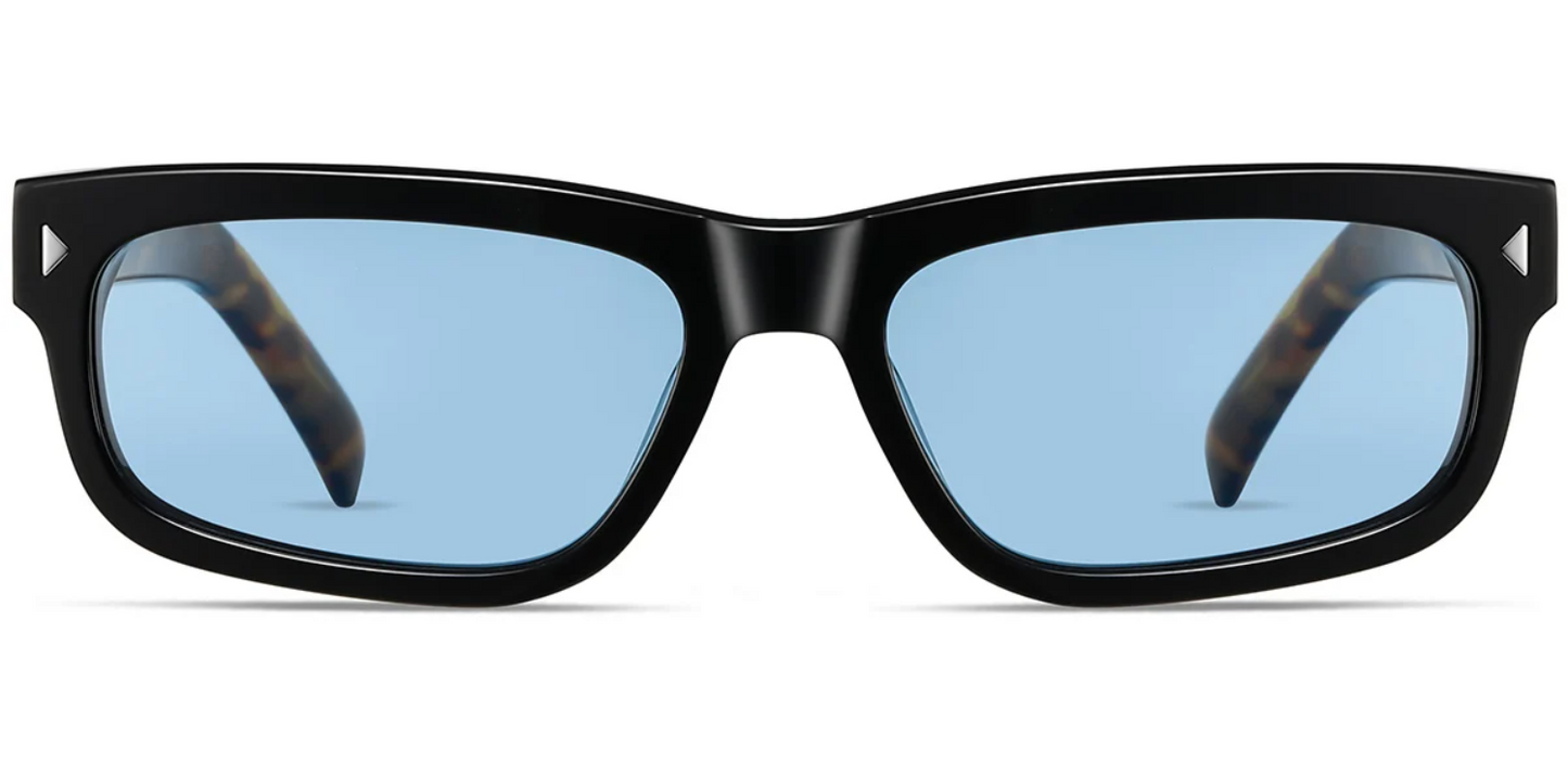 Acetate Rectangle Sunglasses SG8672