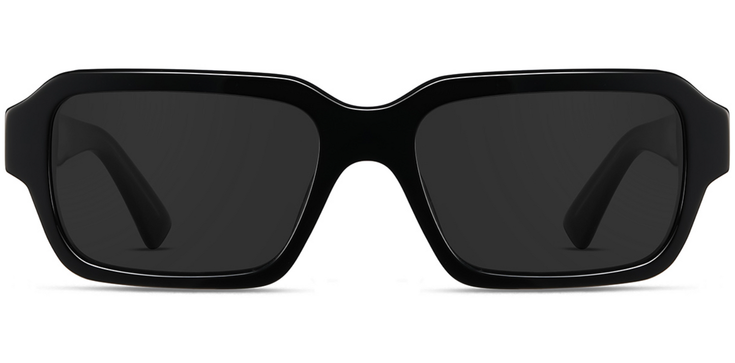 Acetate Rectangle Sunglasses SG8674