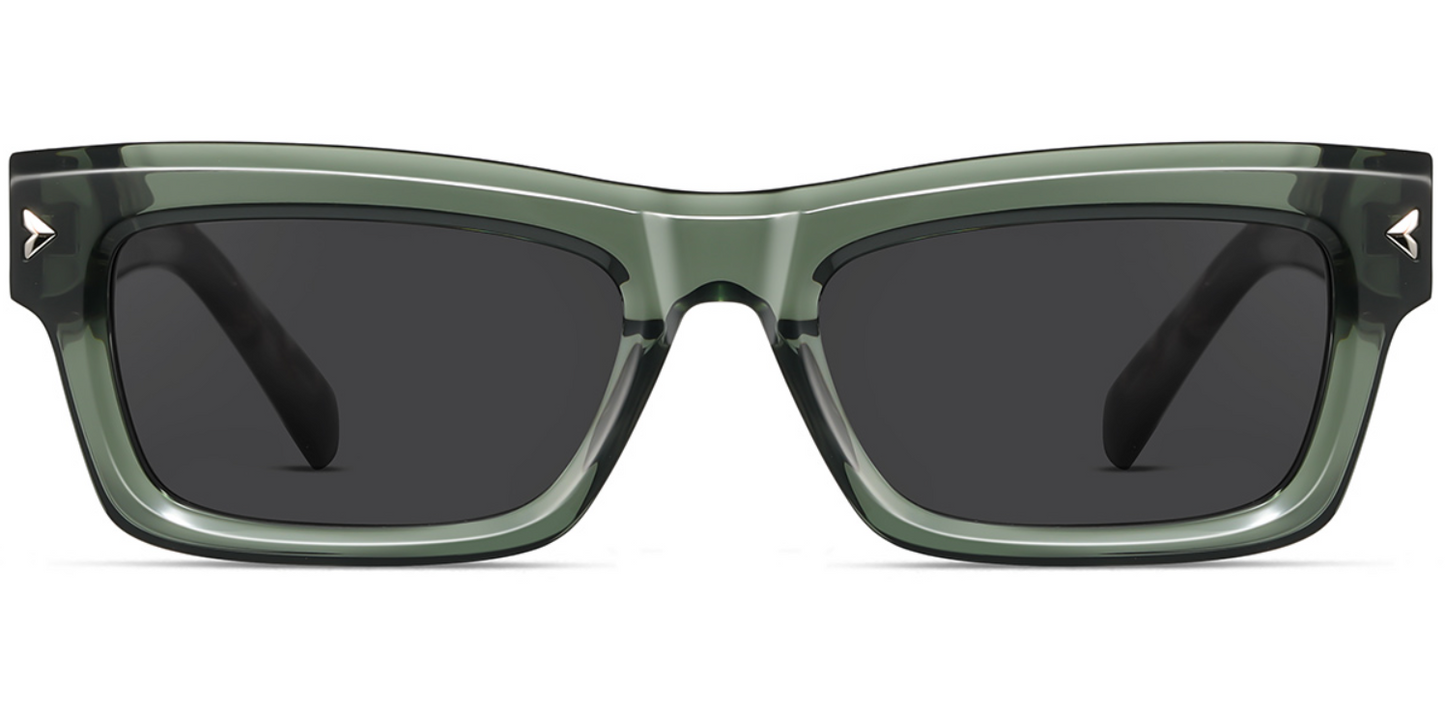 Acetate Rectangle Sunglasses SG8668